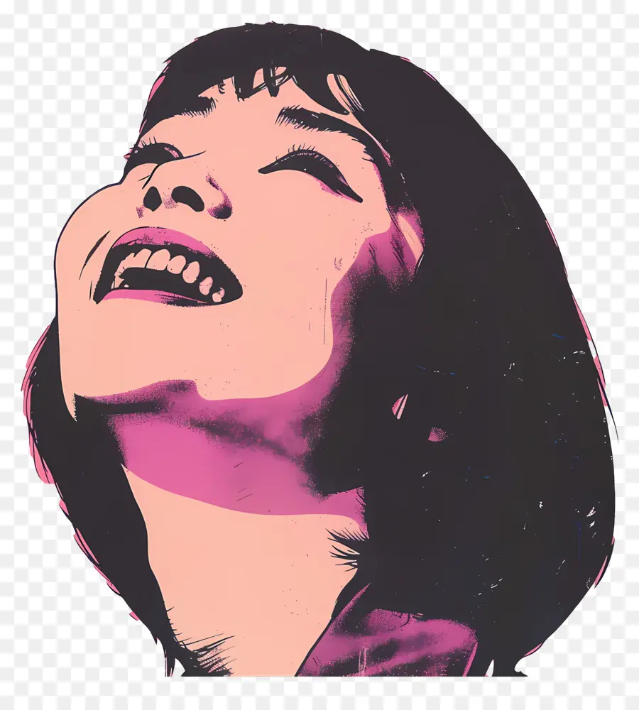 Figura Femenina，Mujer Sonriente PNG