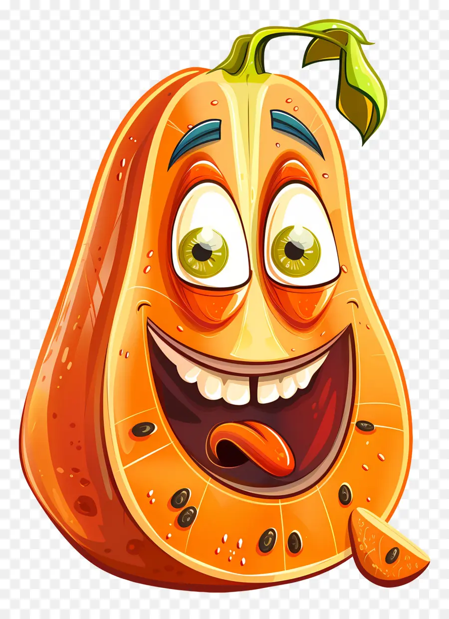 Papaya De Dibujos Animados，Papaya PNG