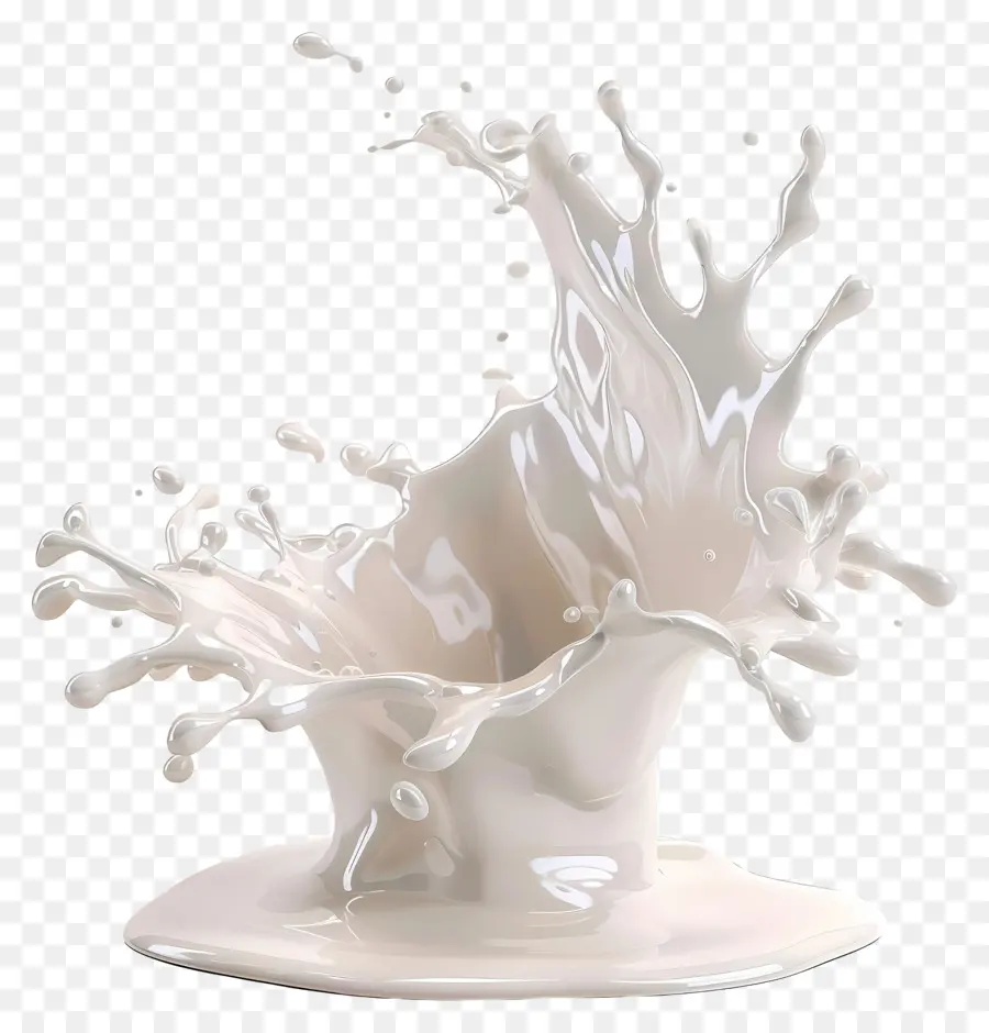 Chorrito De Leche，Salpicaduras De Leche PNG