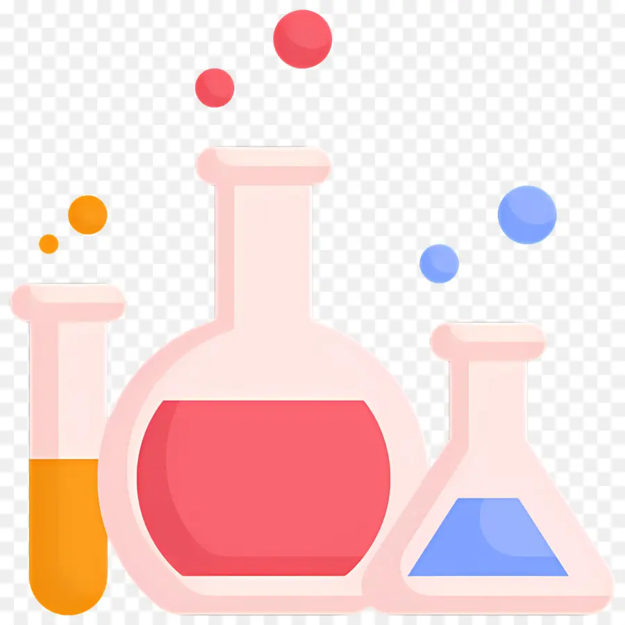 Ciencia，Matraces De Química PNG