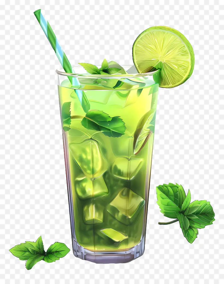 Mojito，Vaso De Mojito PNG