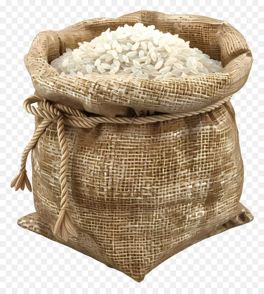 Granos De Arroz，Bolsa De Arroz PNG