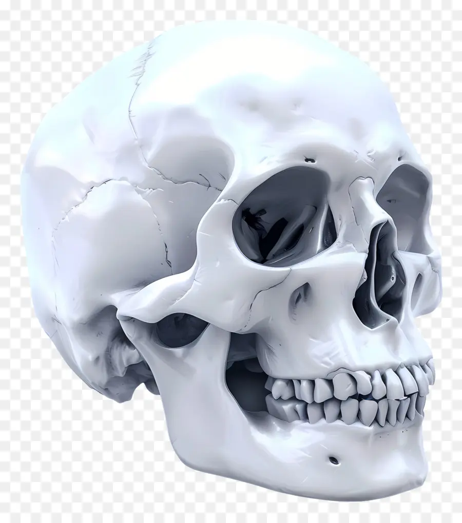 Calavera Animada，Cráneo Humano PNG