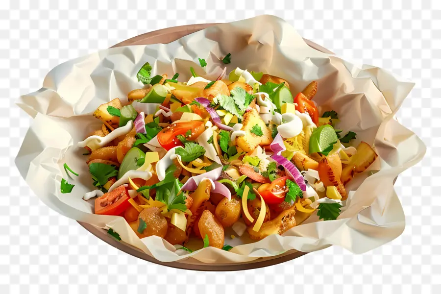 Chaat，Ensalada PNG