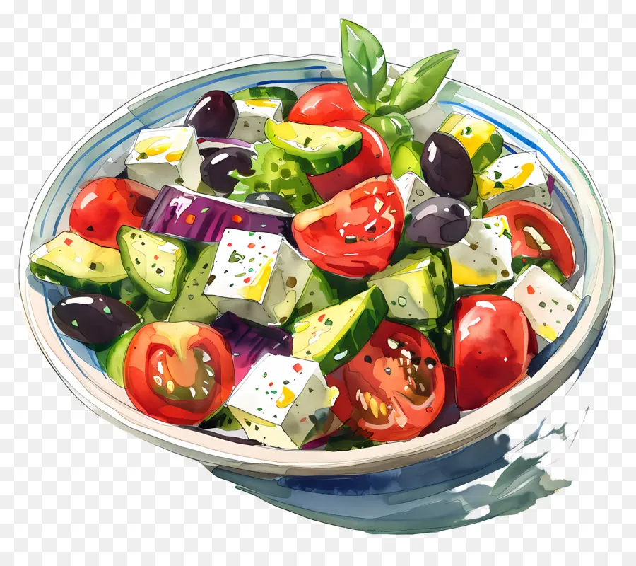 Ensalada Griega，Ensalada PNG