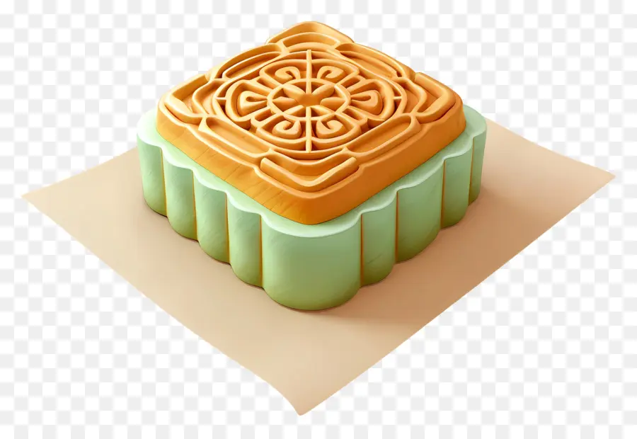 Pastel De Luna Cuadrado，Pastel De Luna PNG