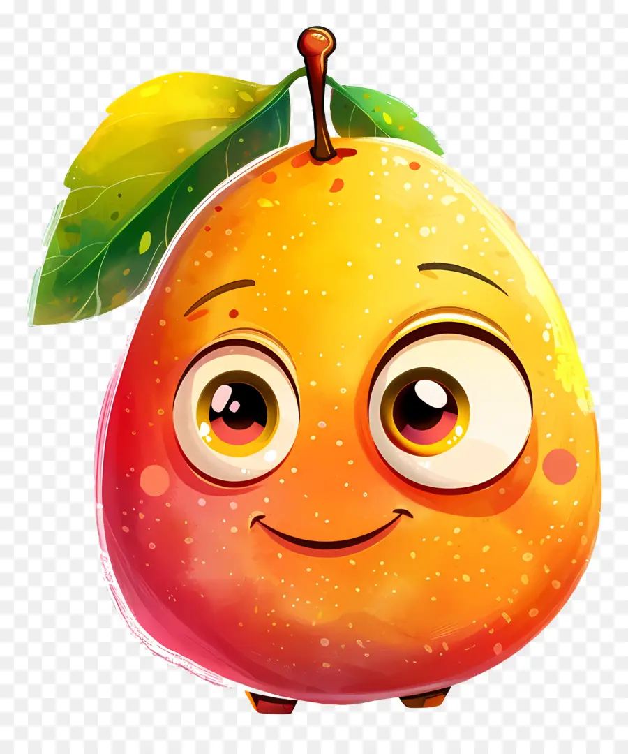 Mango De Dibujos Animados，Linda Pera PNG