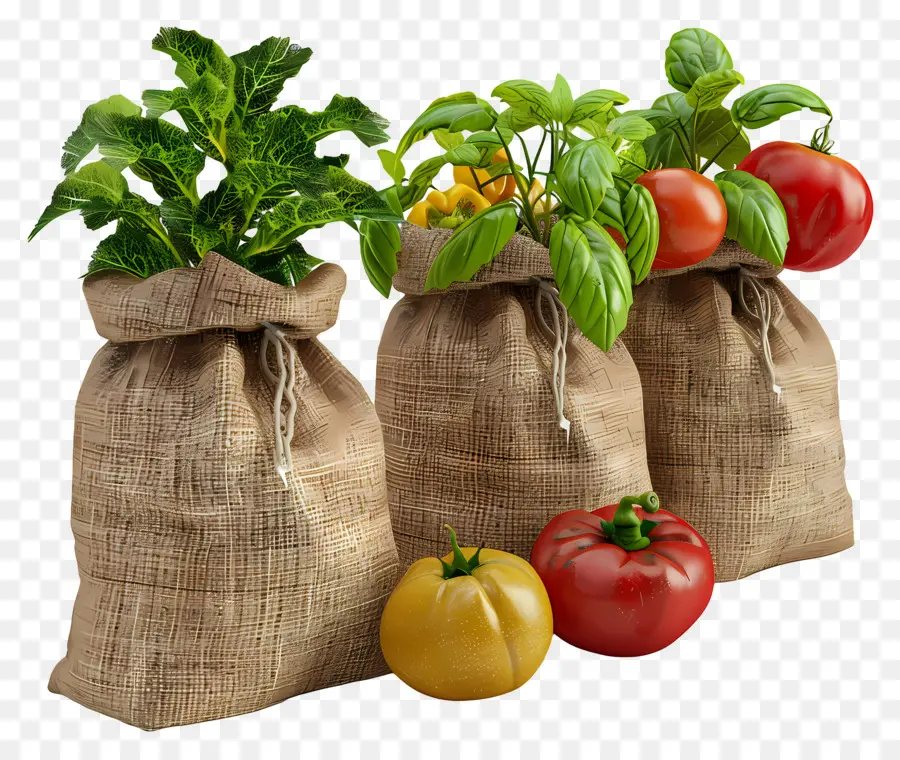 Bolsas Con Verduras，Bolsas De Verduras PNG