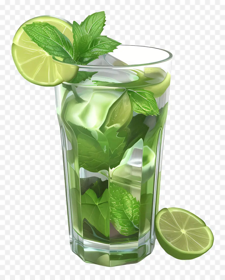 Mojito，Vaso De Mojito PNG