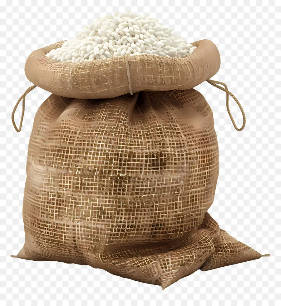 Granos De Arroz，Bolsa De Arroz PNG