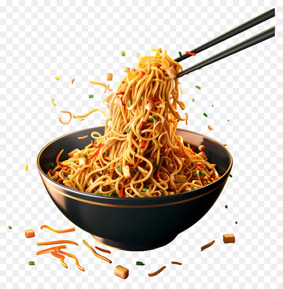 Chow Mein，Fideos PNG