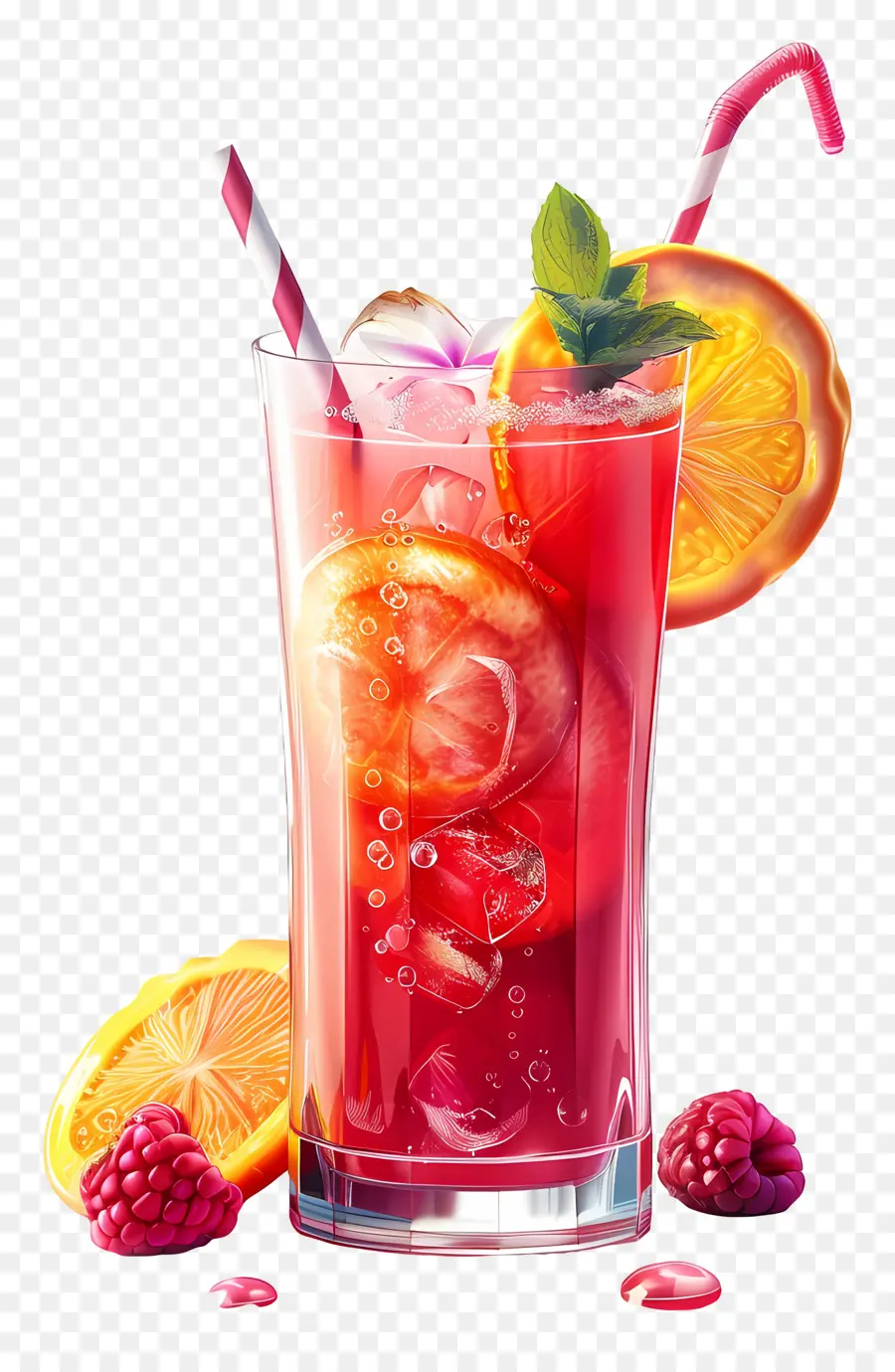 Cóctel，Bebida De Frutas Refrescante PNG