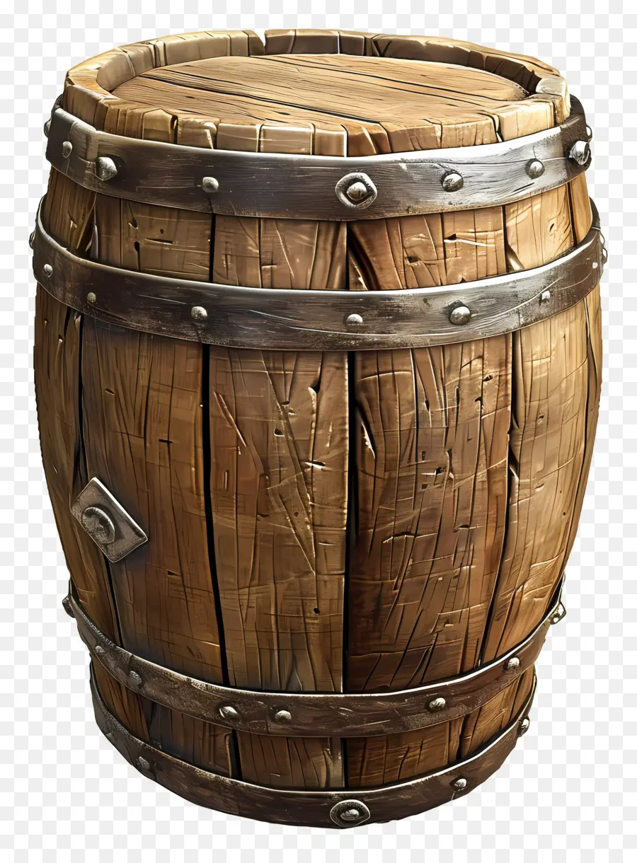 Barril De Madera，Antiguo PNG