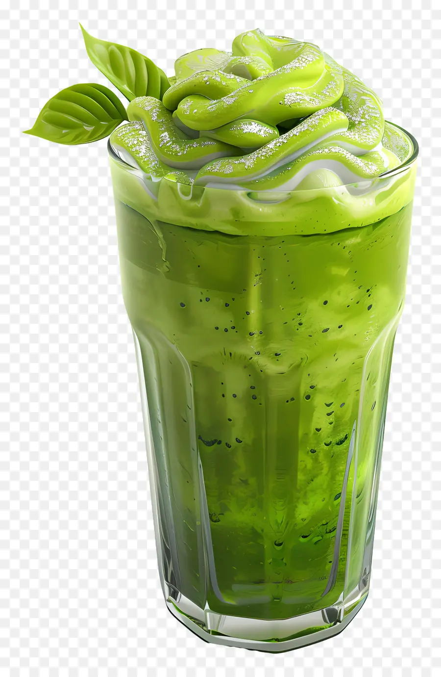 Bebida Matcha，Bebida Verde PNG