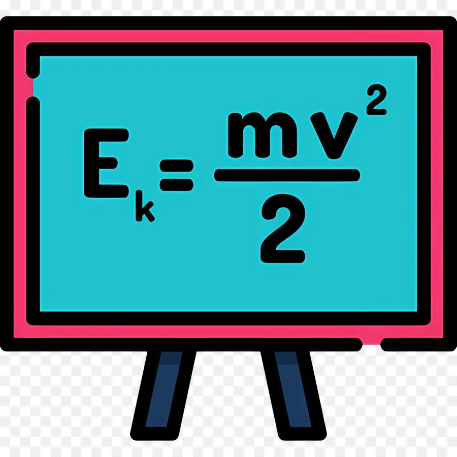 Fórmula，Fórmula De Energía Cinética PNG