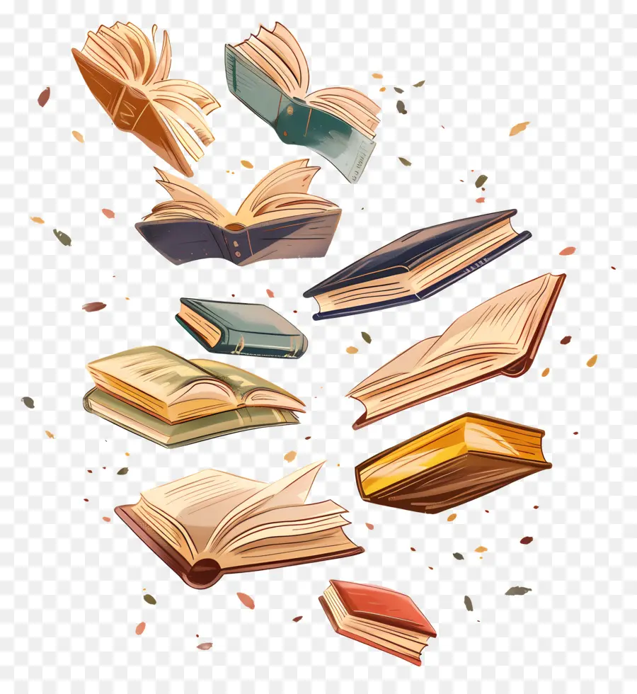 Libros Voladores，Literatura PNG