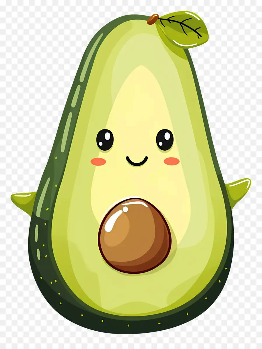 Aguacate De Dibujos Animados，Palta PNG