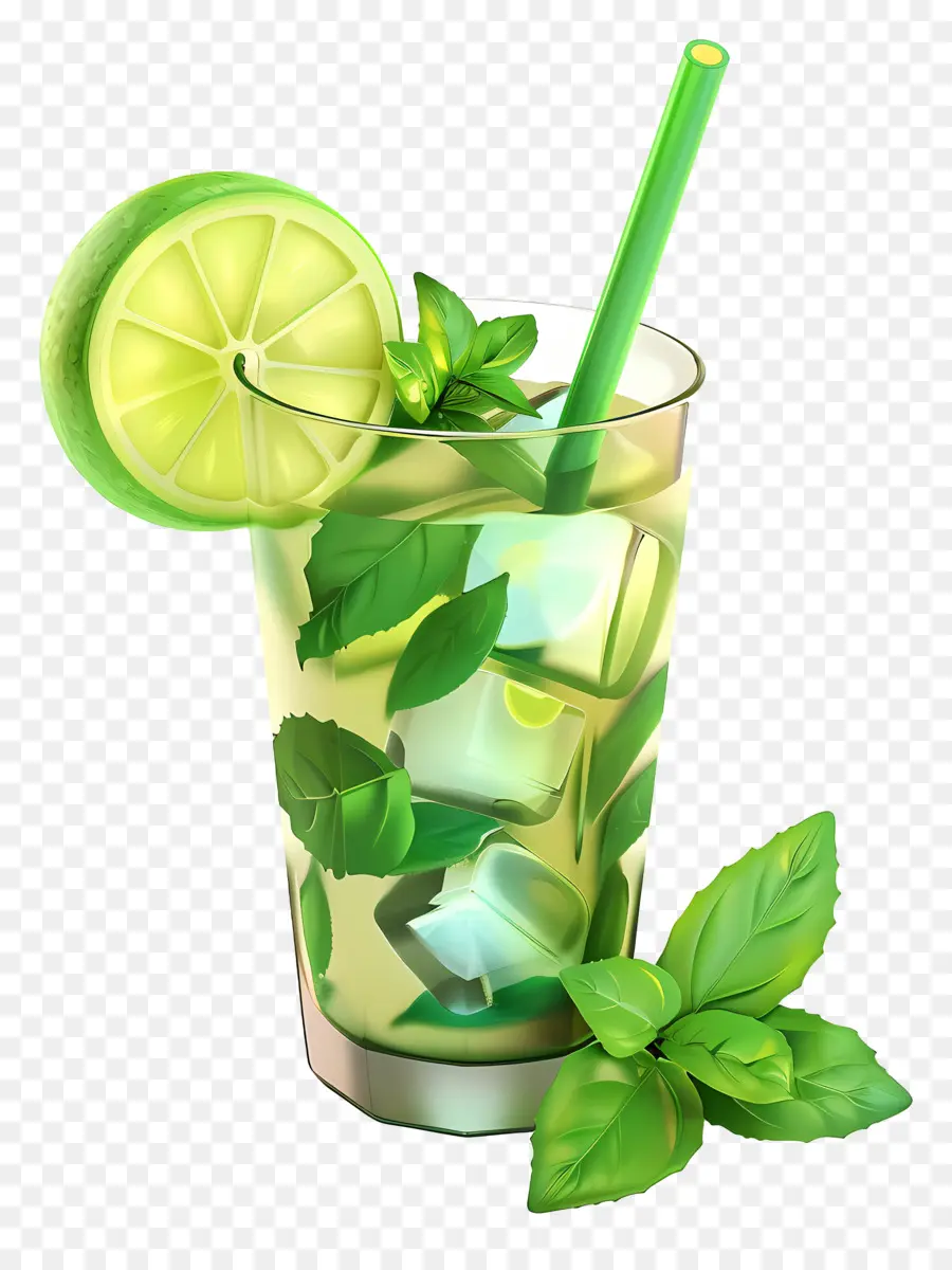 Mojito，Vaso De Mojito PNG