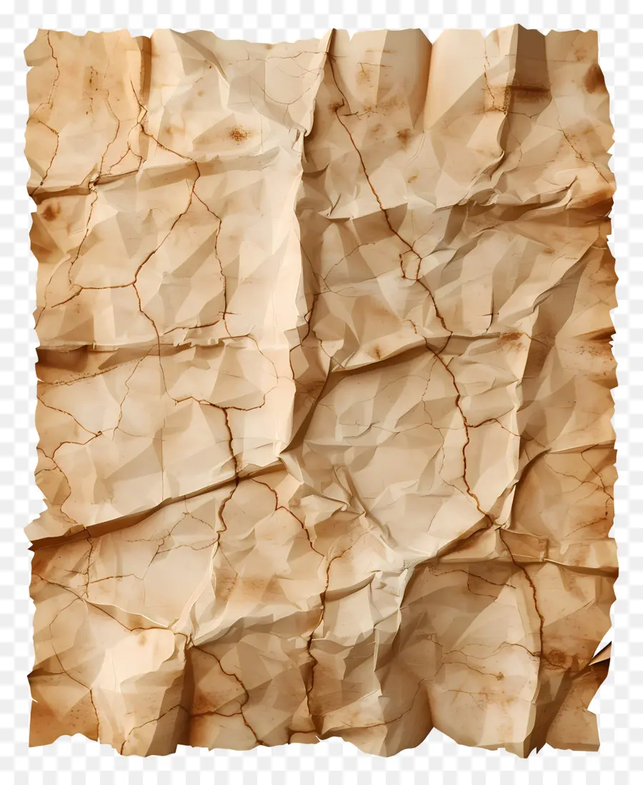 Papel Viejo Vintage，Papel Arrugado PNG