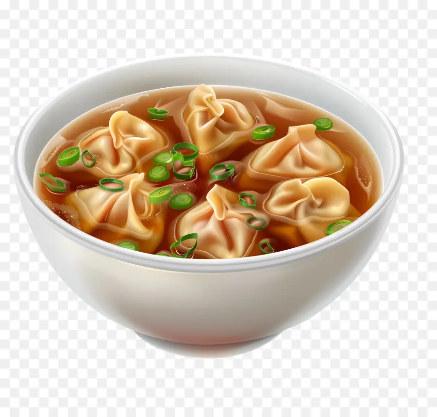 Sopa Wonton，Albóndigas PNG