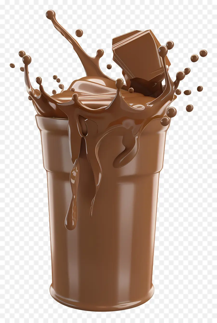 Chocolate Con Leche，Salpicaduras De Chocolate PNG