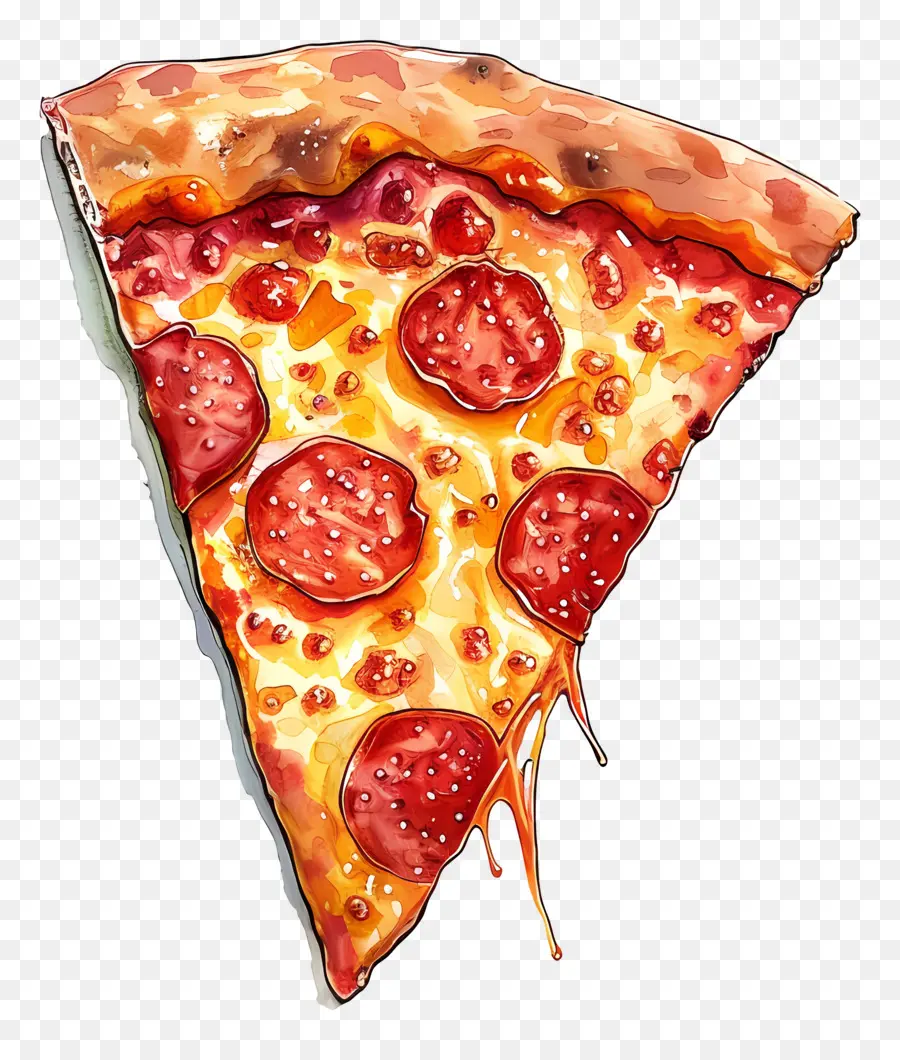 Rebanada De Pizza，Queso PNG