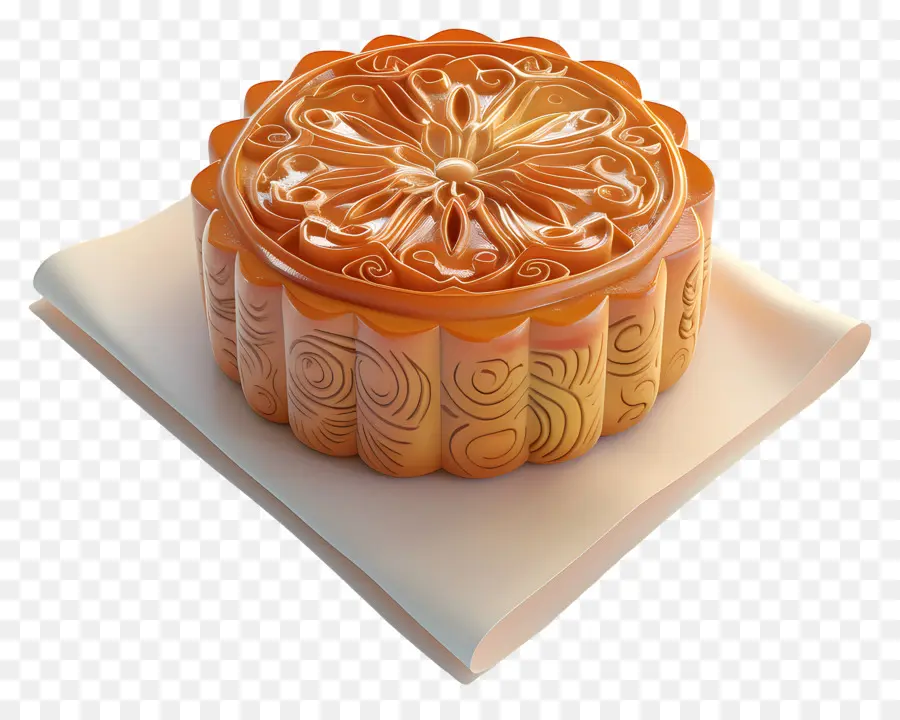 Pastel De Luna，Pastel De Luna Amarillo PNG