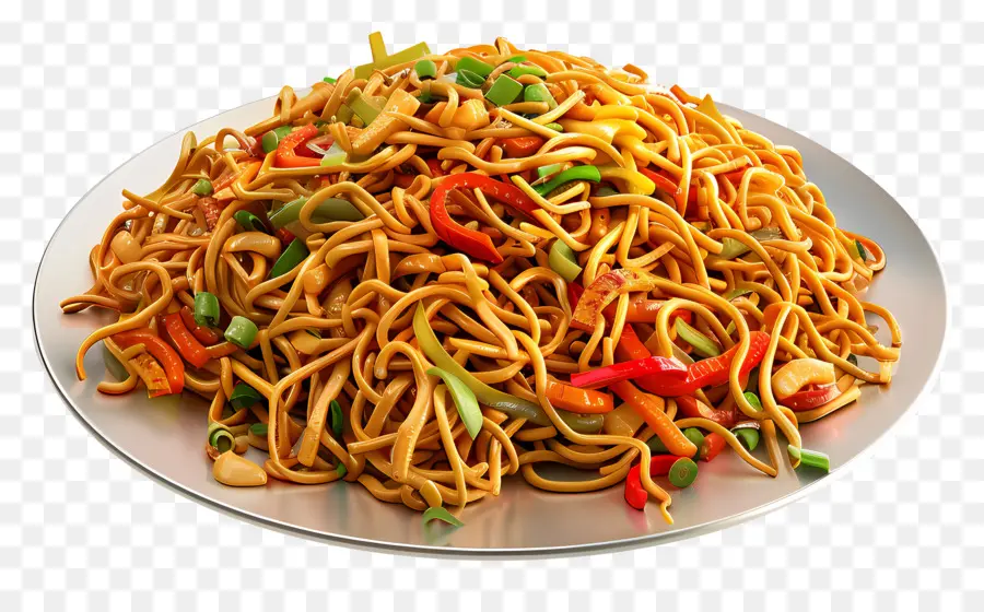 Chow Mein，Fideos PNG