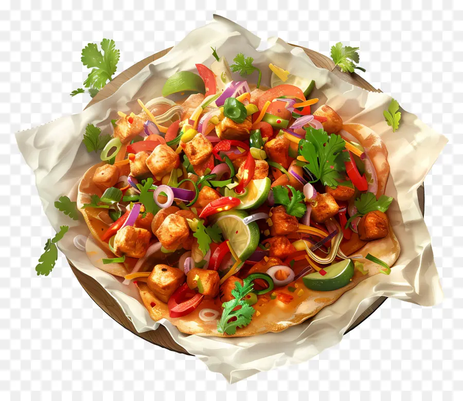 Chaat，Plato PNG