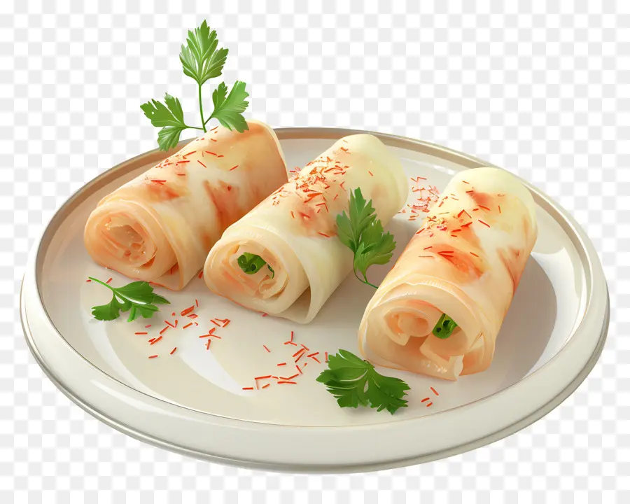 Rollitos De Primavera，Aperitivo PNG