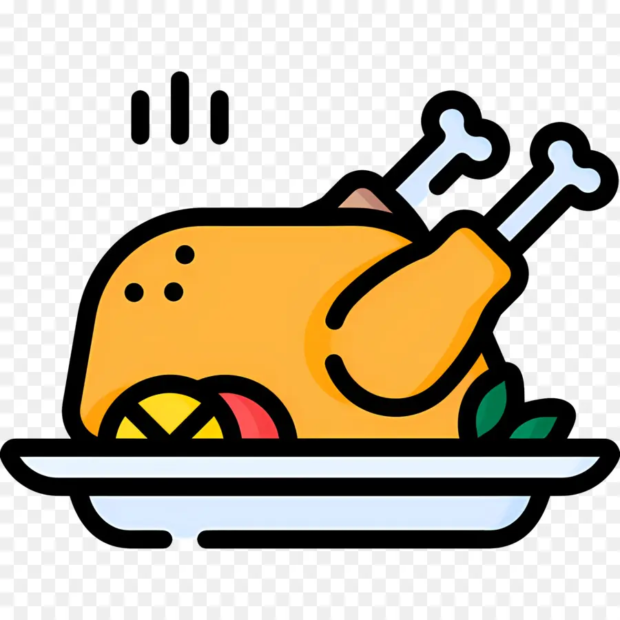 Comida De Pavo，Pavo Asado PNG