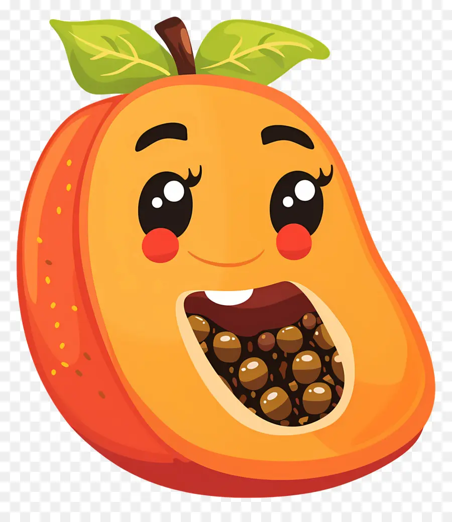 Papaya De Dibujos Animados，Fruta PNG