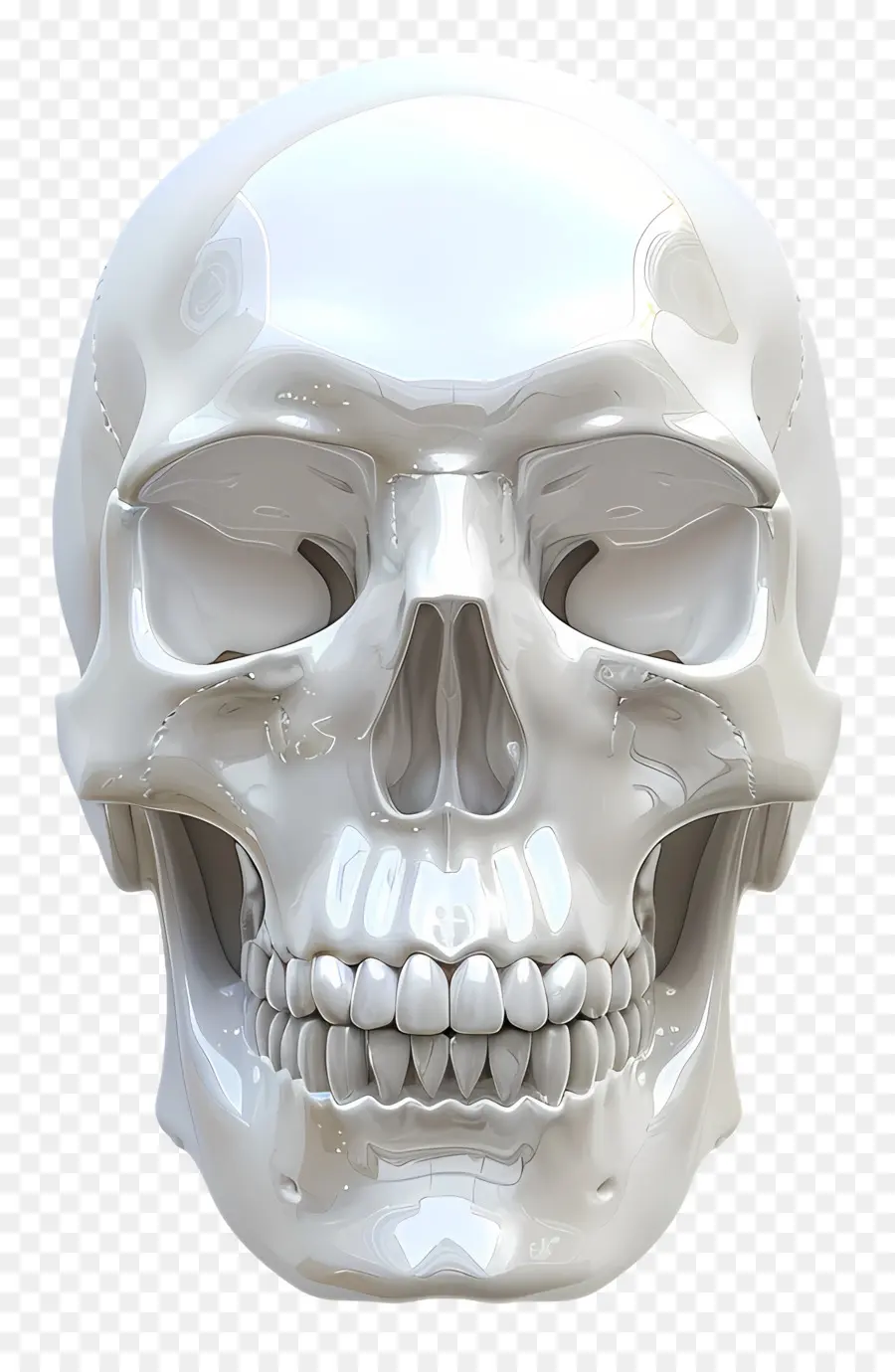 Cara De Esqueleto，Calavera Blanca PNG