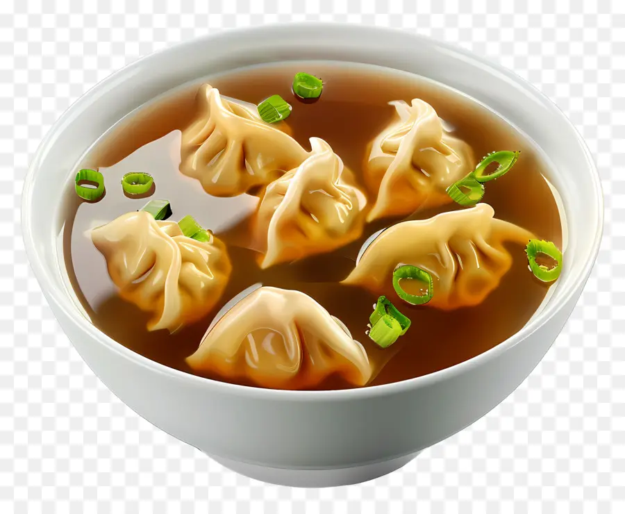 Sopa Wonton，Albóndigas En Sopa PNG