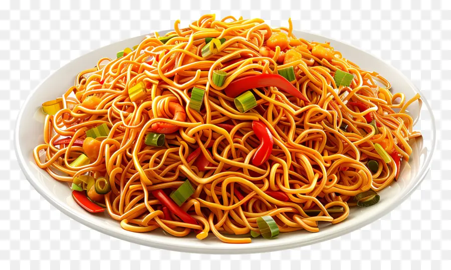 Chow Mein，Fideos PNG