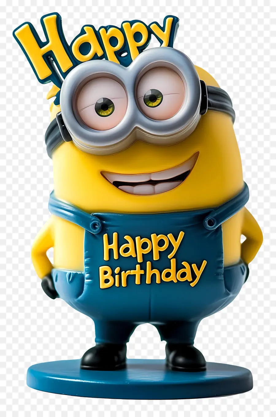 Feliz Cumpleaños，Minion Con Cartel De Feliz Cumpleaños PNG