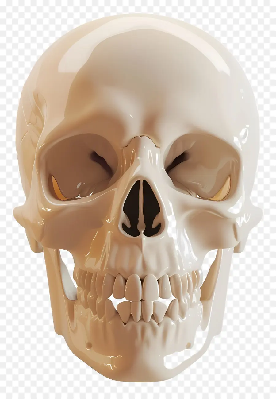 Cara De Esqueleto，Calavera Blanca PNG