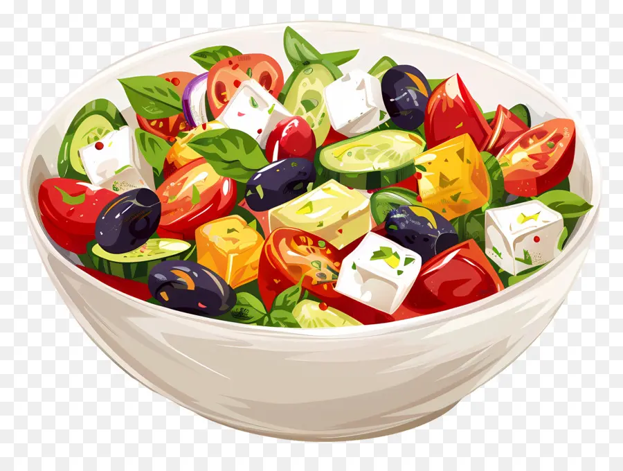 Ensalada Griega，Ensalada PNG