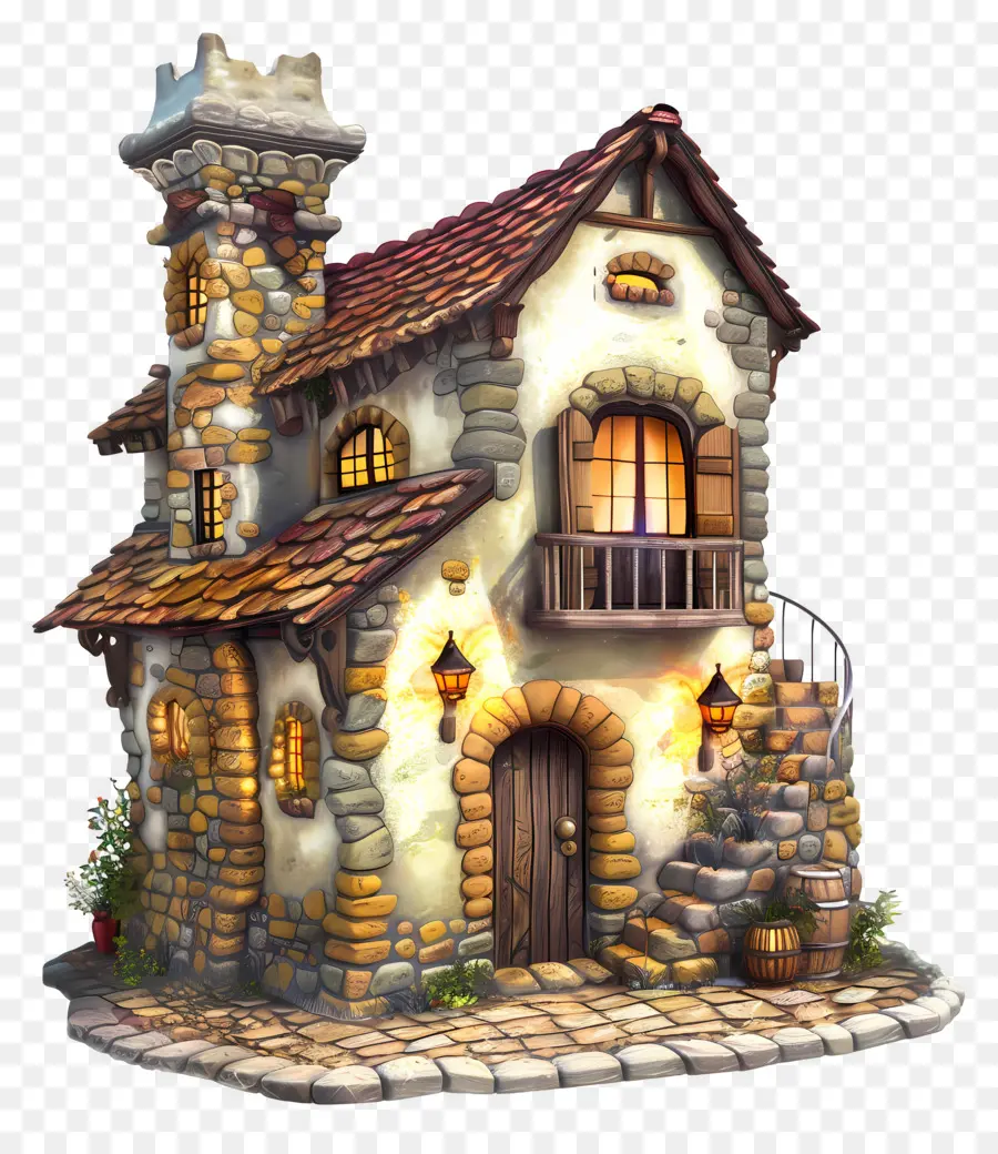 Casa De Pueblo，Linda Casa PNG