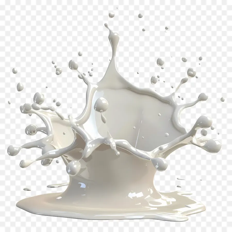 Chorrito De Leche，Salpicaduras De Leche PNG