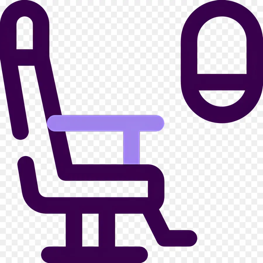 Asiento De Avión，Ventana PNG