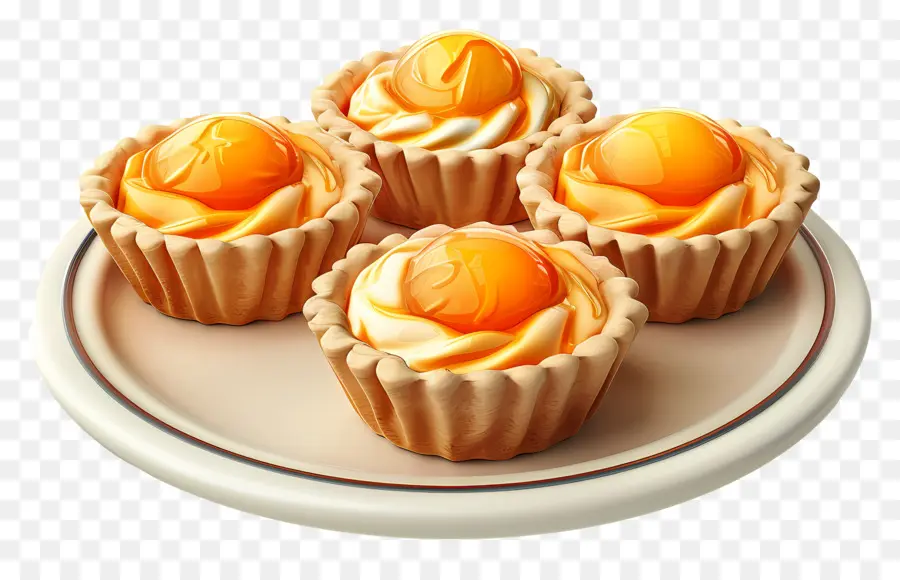 Tartas De Huevo，Postre PNG