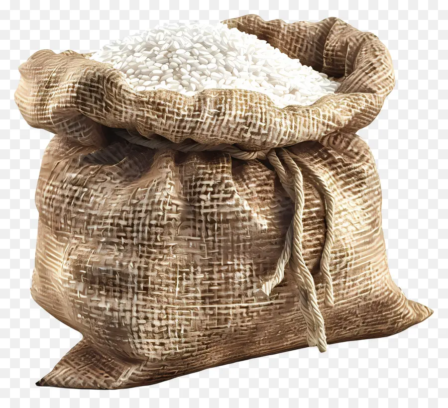 Granos De Arroz，Bolsa De Arroz PNG