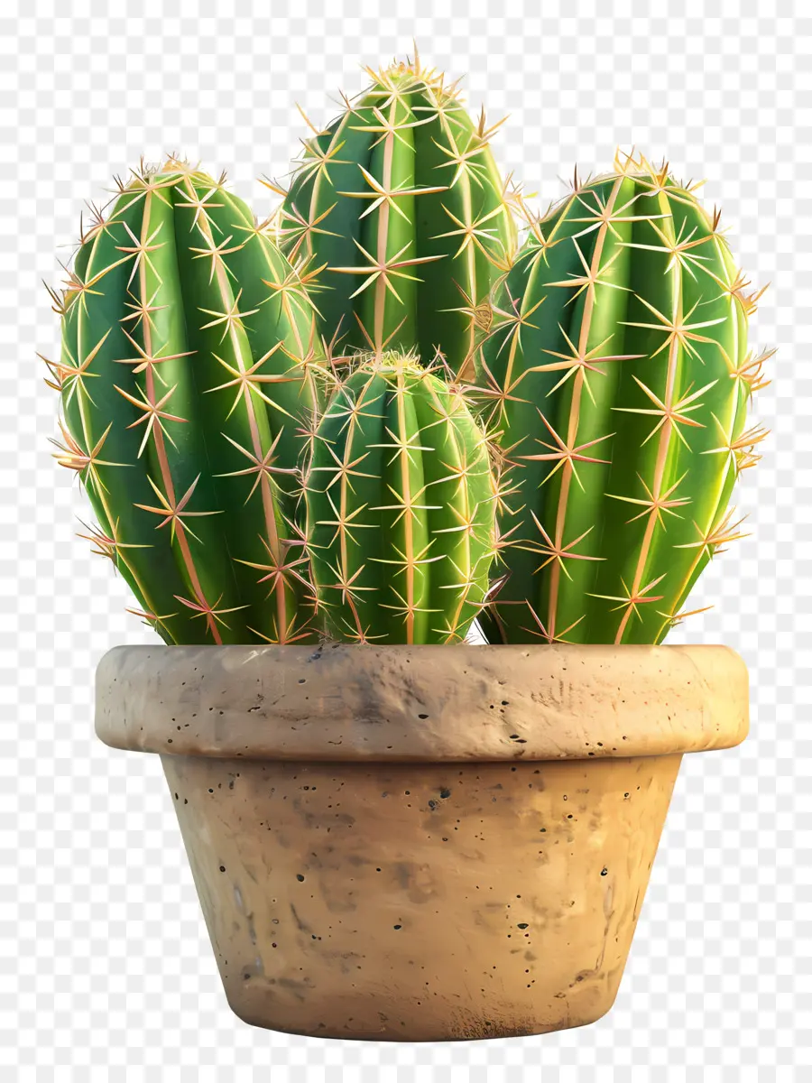 Cactus En Maceta，Cactus PNG