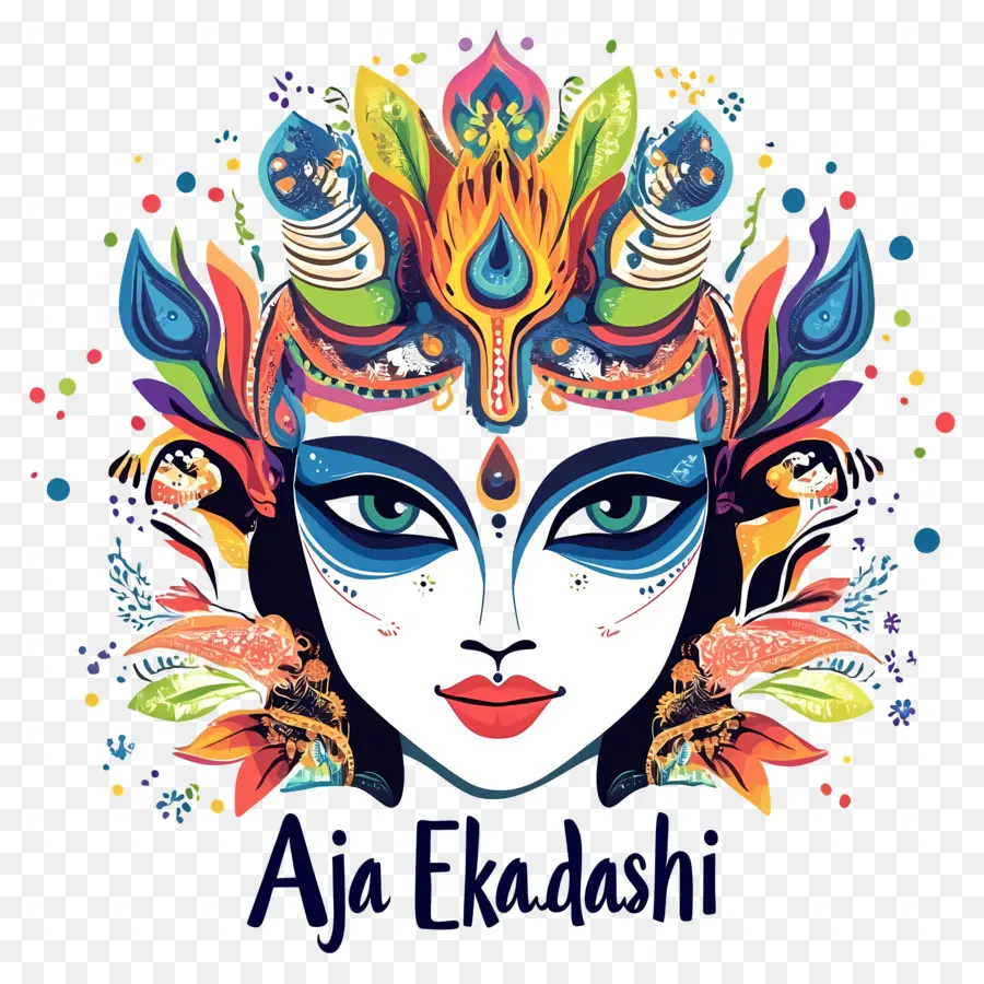 Aja Ekadashi，Cara De Deidad PNG