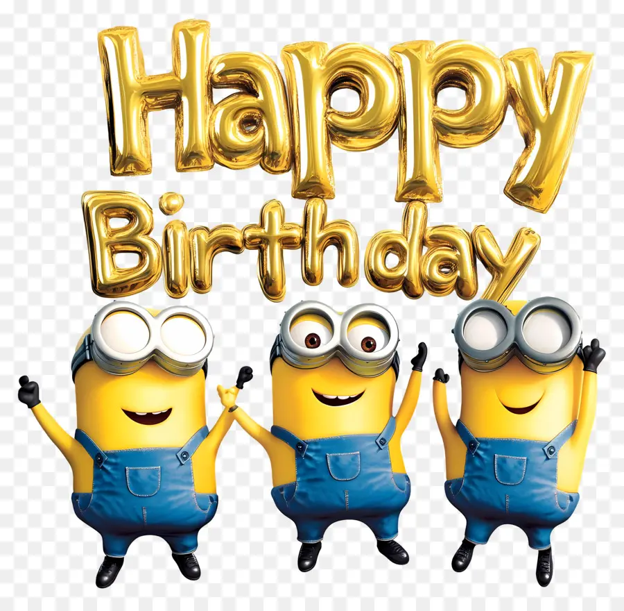 Feliz Cumpleaños，Cumpleaños De Los Minions PNG