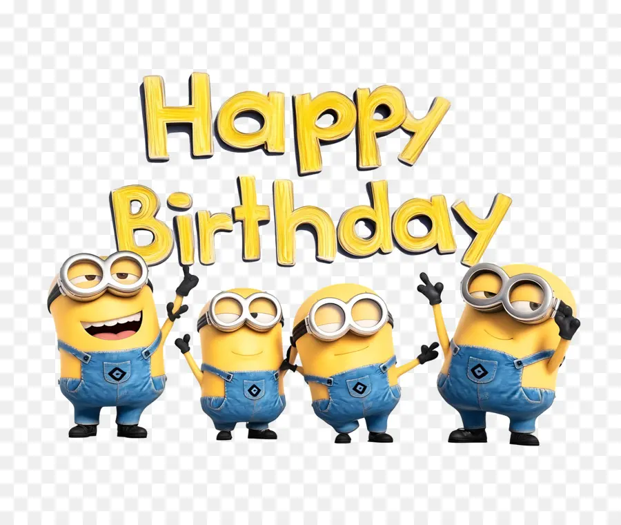 Feliz Cumpleaños，Cumpleaños De Los Minions PNG