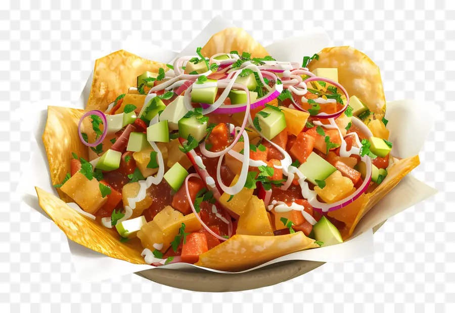 Chaat，Ensalada PNG