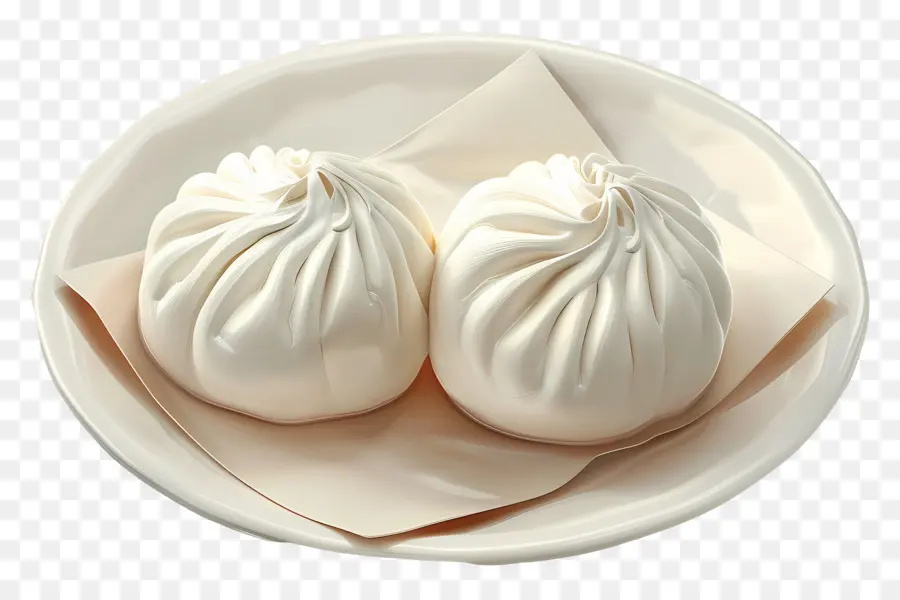 Baozi，Bollos Al Vapor PNG