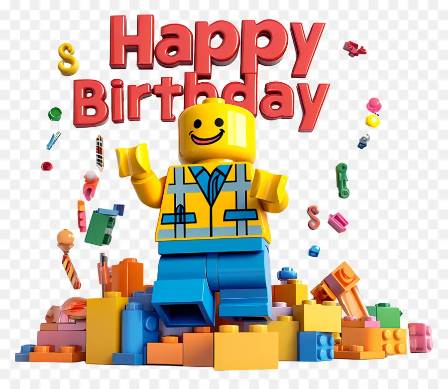 Feliz Cumpleaños，Cumpleaños Lego PNG